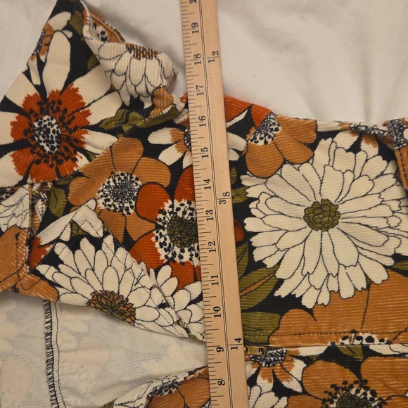 Show Me Your MuMu Orange and Black Floral Dress - Picture 8 of 9